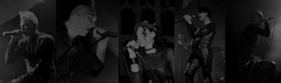 L/R: Icon of Coil, Rotorsand, Inkubus Sukkubus, Clan of Xymox, Absurd Minds